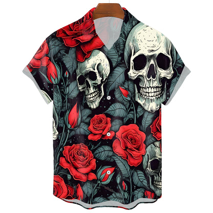 Camiseta Skull Caribe Oscuro