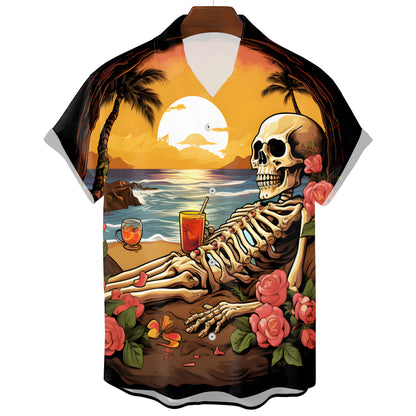 Camiseta Skull Salvaje del Exilio