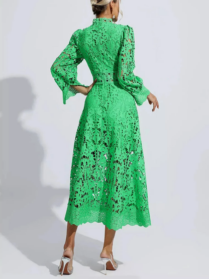 Vestido Gótico Lara Cutout Maxi