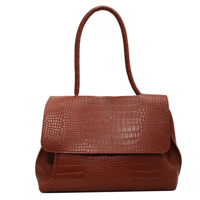 Large Capacity Vegan Cuero Bolso