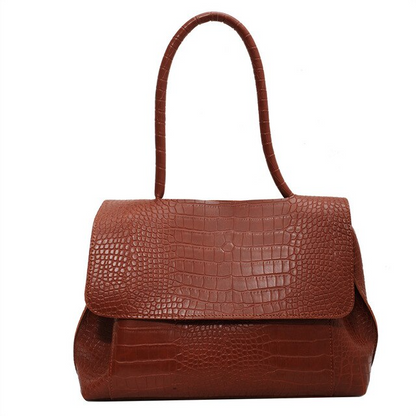 Large Capacity Vegan Cuero Bolso