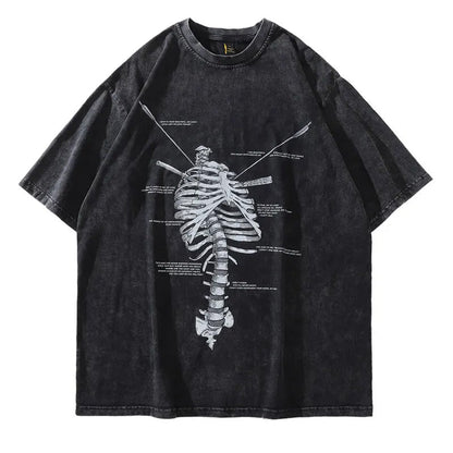 Camiseta Oversize Negra Ritual