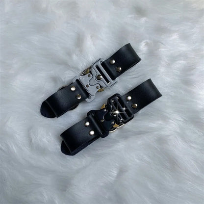 Women's Metal Choker de Sombra Negra