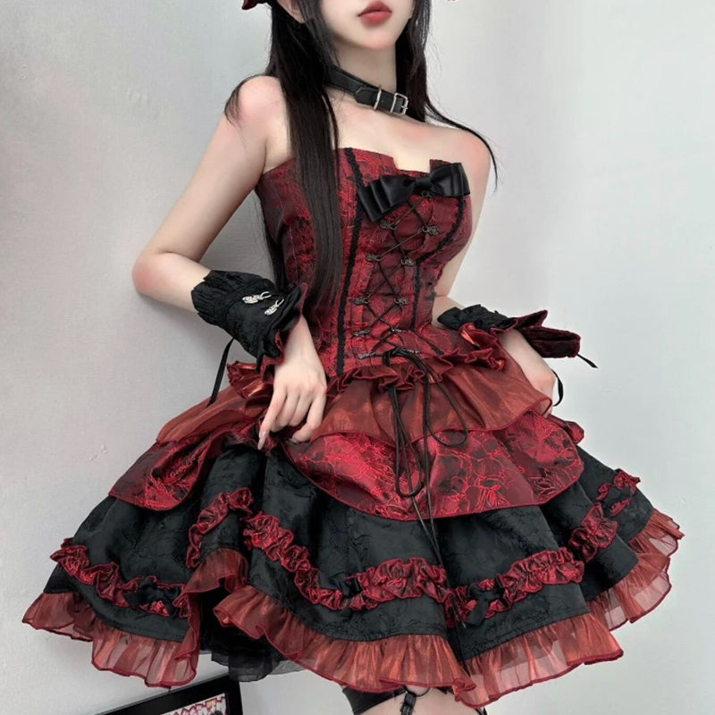 Vestido Gótico Isadora de Luna Negra