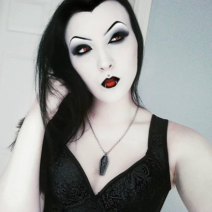Gótico Vampire Corsé del Inframundo