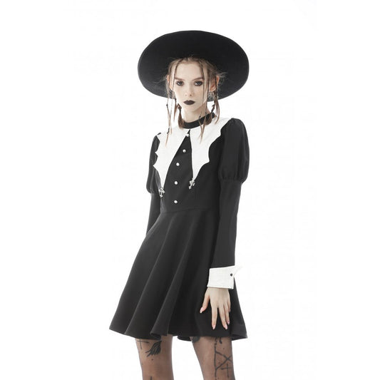 Vestido Gótico The Bat Doom Diva Elvira