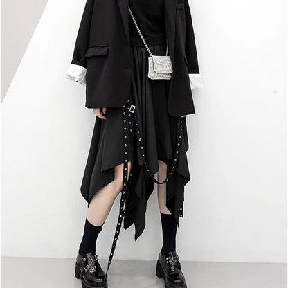 Falda Gótica Isadora del Abismo