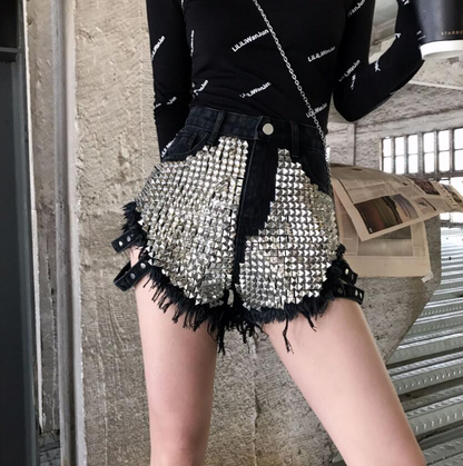 Pantalones Cortos Góticos Sephra