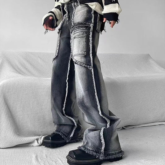 Pantalón Vintage Oscuro del Caos