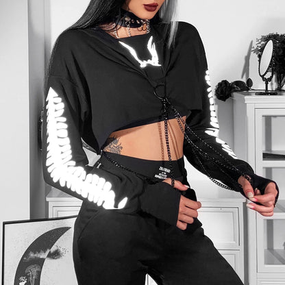 Gótico Cropped Top Gótico