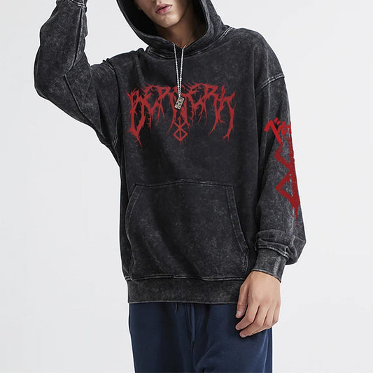 Sudadera Gótica Masculina Ragnar