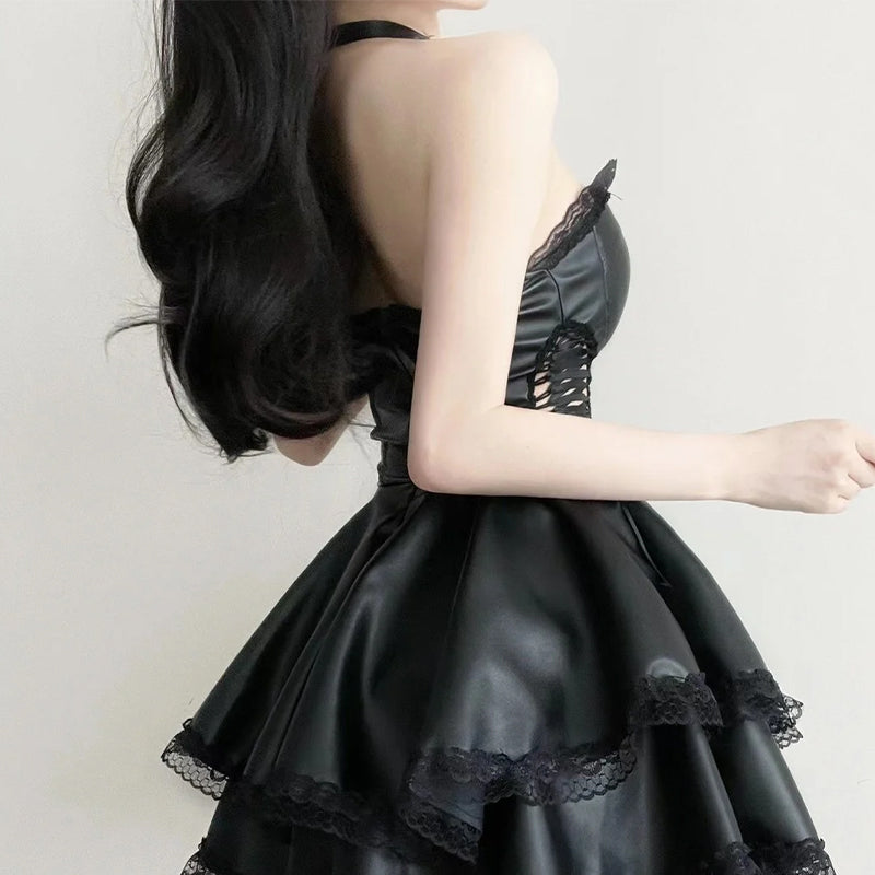 Vestido Gótico Morgana de Medianoche