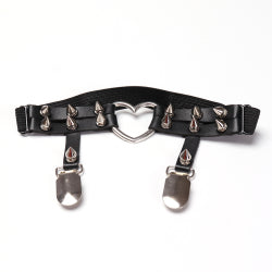 Punk Heart Garter Oscuro