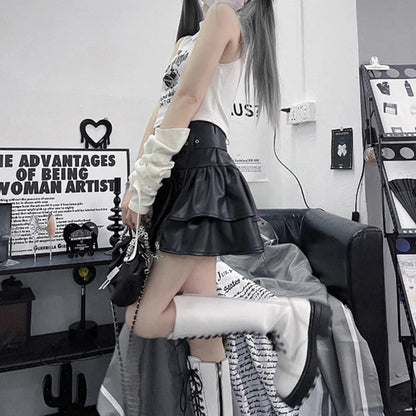 Falda Gótica Nerina de Ruina