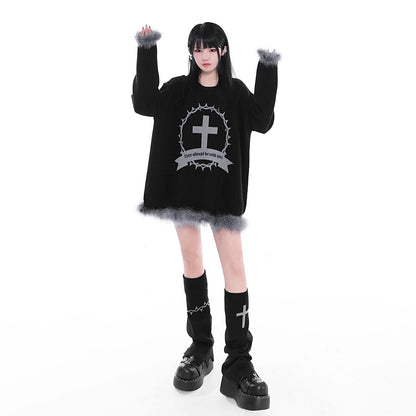 Gótico Legwarmers del Abismo