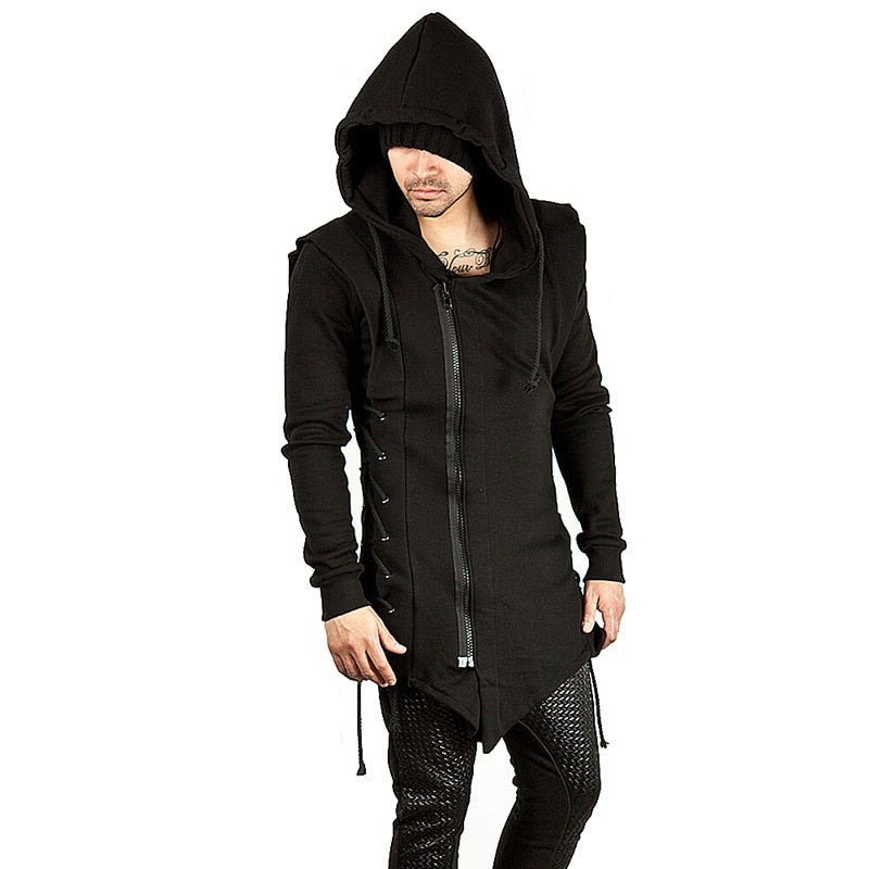Sudadera Gótica Masculina Noctis
