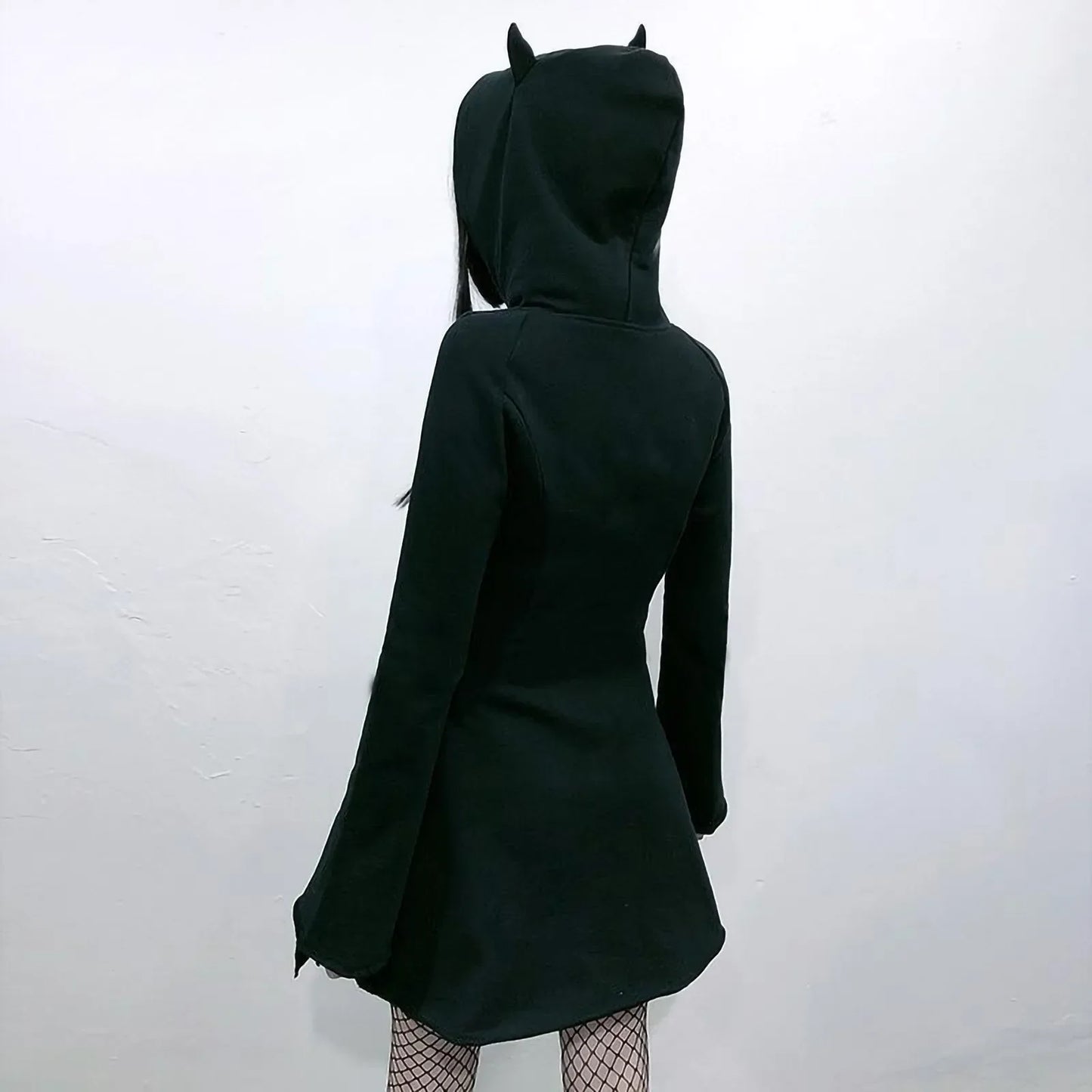 Vestido Gótico Morgana de Rosa Oscura