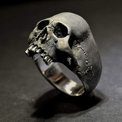 Anillo Cráneo Ritual Unisex