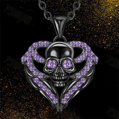 Calavera Heart Colgante Infernal
