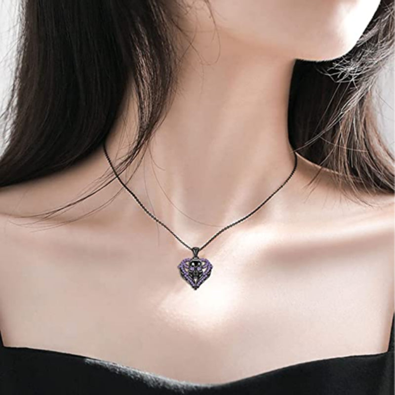 Calavera Heart Colgante Infernal
