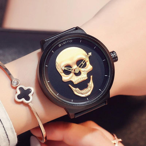 Unisex 3d Calavera Watch Maldito