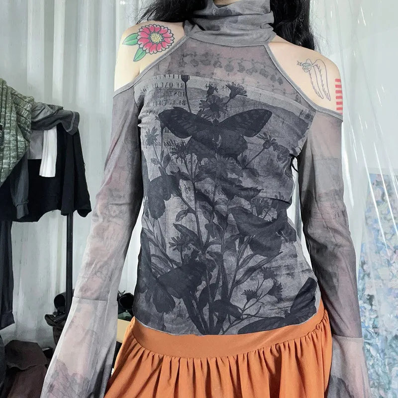 Top Gótico Helena Nocturno