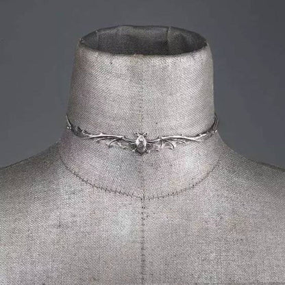 Gótico Bat Choker del Abismo