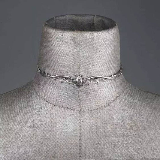 Gótico Bat Choker del Abismo