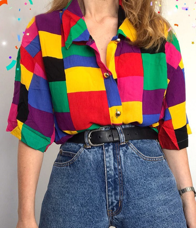 Blusa Gótica Giulia Colorful