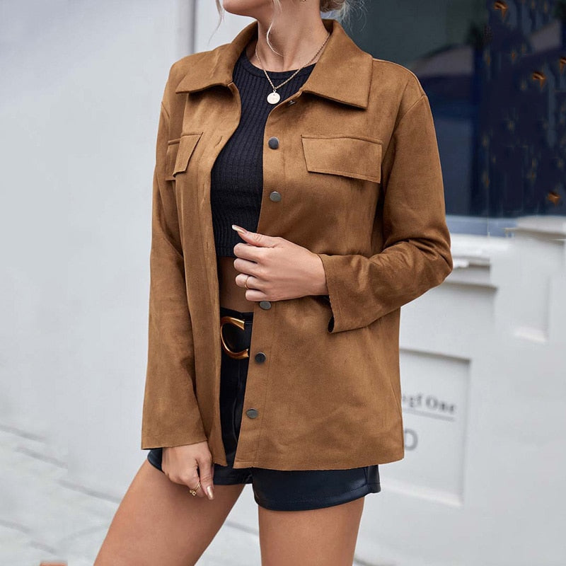 Chaqueta Gótica Suede Overshirt