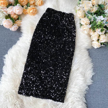 Falda Gótica Luciana Shiny