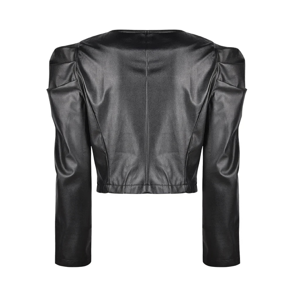 Chaqueta Gótica Black Leather