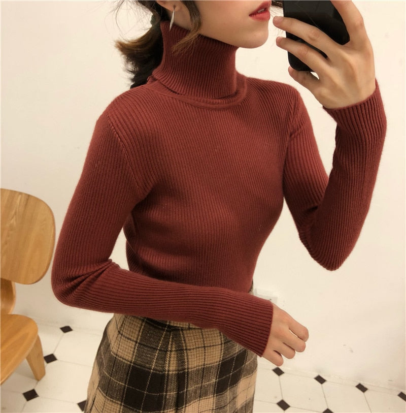 Jersey Gótico Jasmine Turtleneck