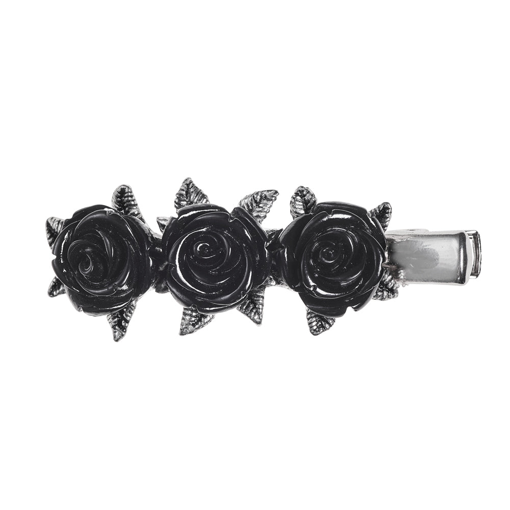 Wild Negro Rose Hair Slide de Ceniza