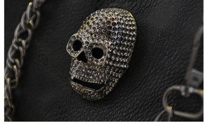 Calavera Boho Bolso de Medianoche