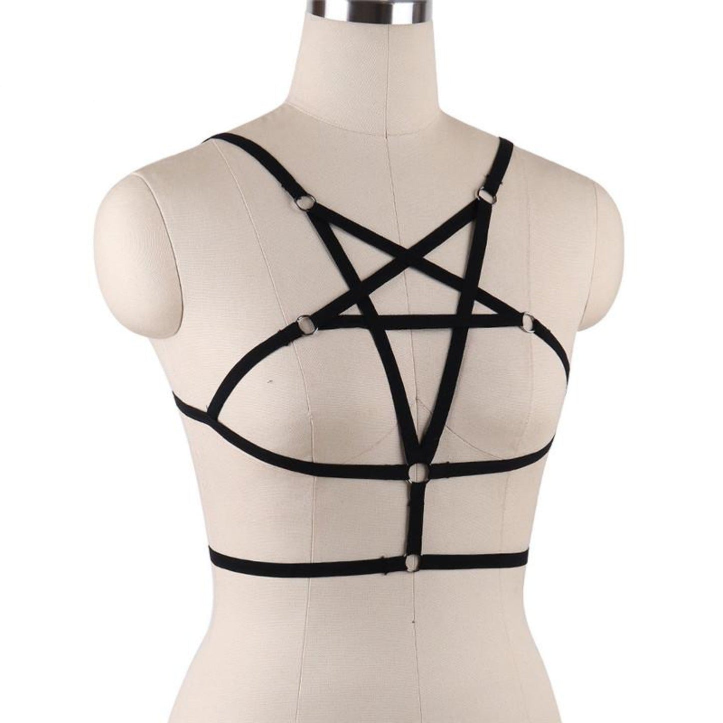 Pentagram Harness Bra Infernal