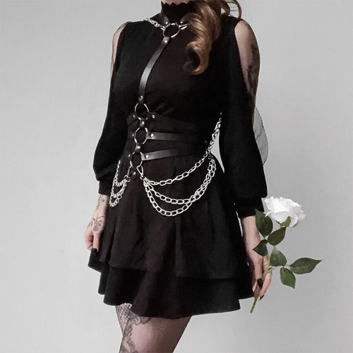 Babe Chains Harness Cinturón del Inframundo