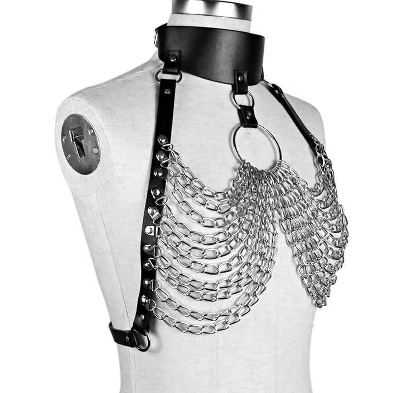 Diva Of Chains Harness Bra del Inframundo