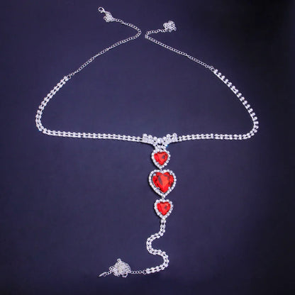 Cadena Red Heart Panties