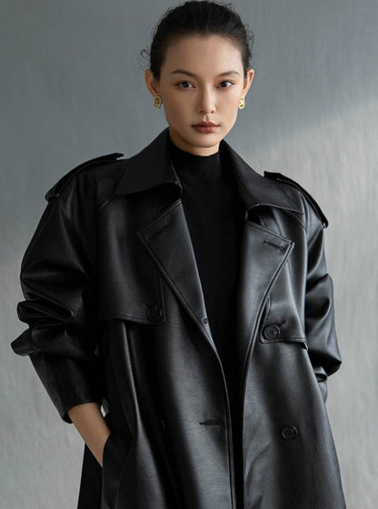 Gabardina Gótica Leather Franco