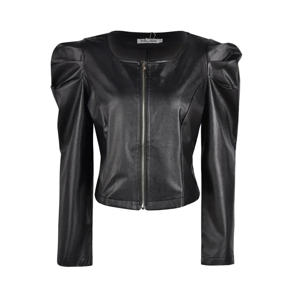 Chaqueta Gótica Black Leather