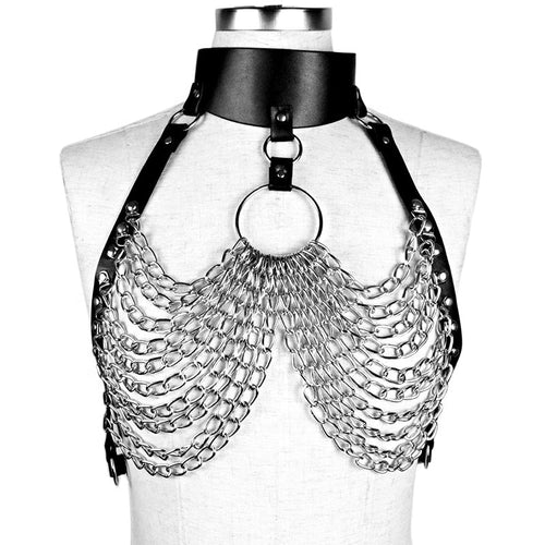 Diva Of Chains Harness Bra del Inframundo
