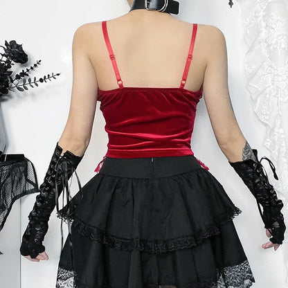 Gothic Corset Top Gótico