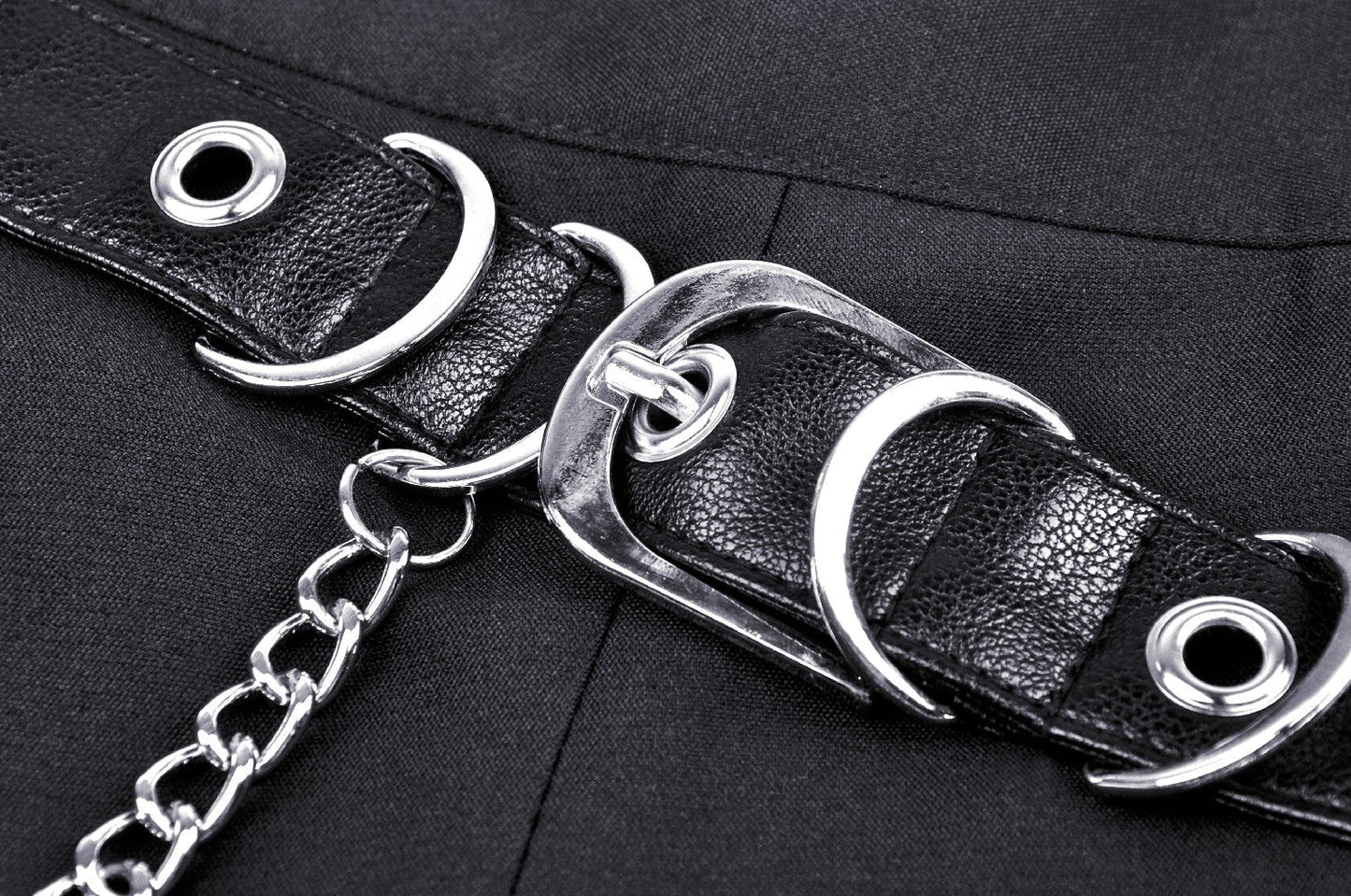 Falda Gótica Lilith de Medianoche