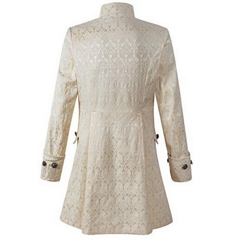 Trench Masculino Negro del Abismo