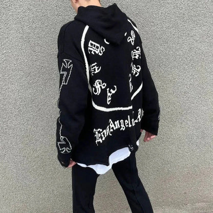 Sudadera Gótica Masculina Fenrir