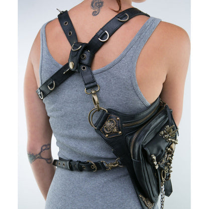 Gótico Steampunk Bolso Infernal
