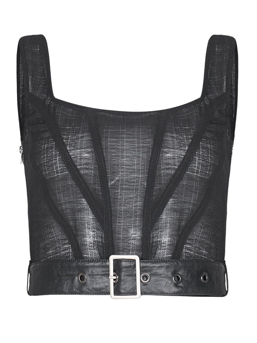 Top Gótico Helena de Malla