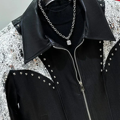 Chaqueta Cargo Negra del Abismo