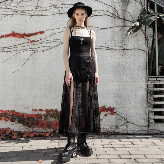 Falda Gótica Carmen de Ceniza